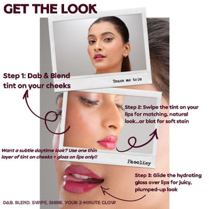 Phool Key How to Use Tease Me Trio Confetti Beauty