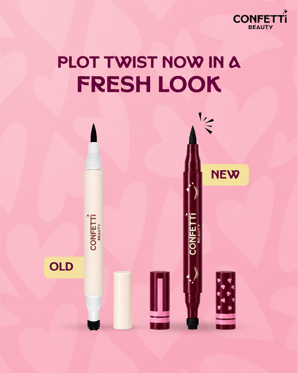 Snapped (Hot Pink Eyeliner with Stamps)