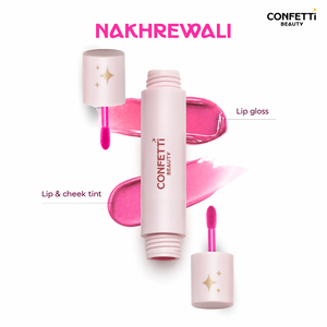 Nakhrewali (English Pink Lip Gloss and Tint)