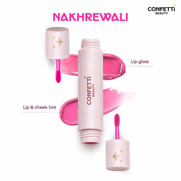 Nakhrewali (English Pink Lip Gloss and Tint)