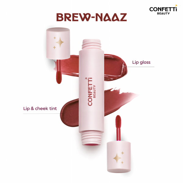 Brew-Naaz (Coffee Brown Lip Gloss and Tint)