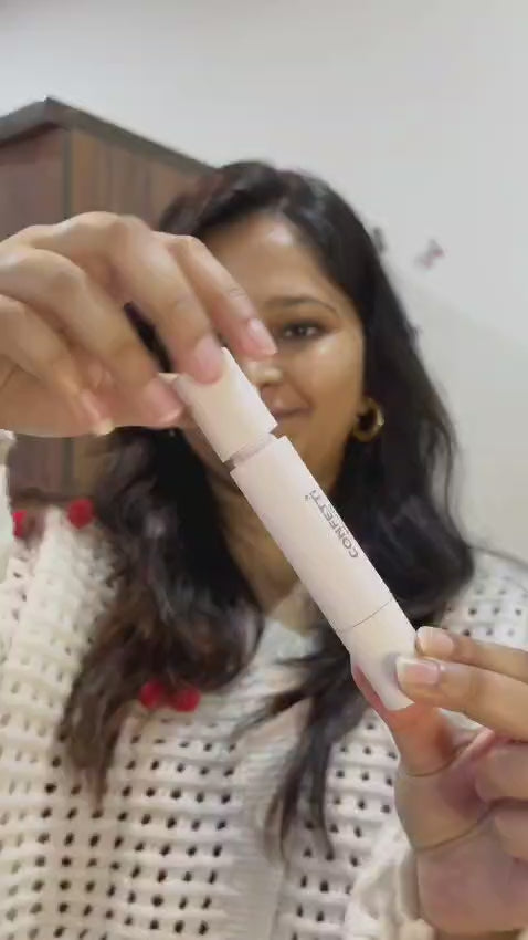 Cheek tint swatch Confetti Beauty